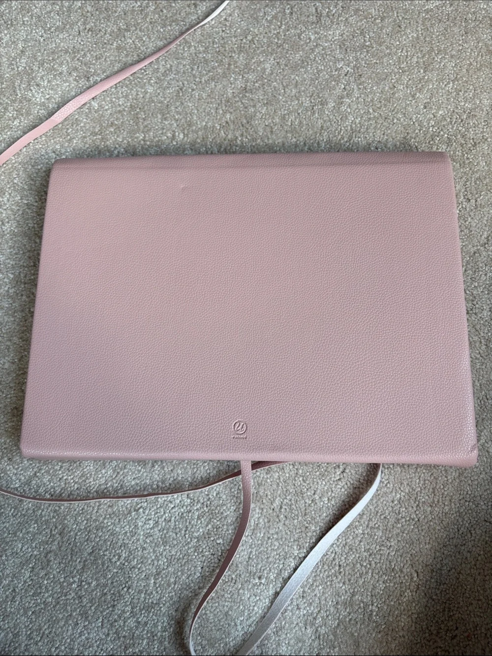 Blush Pink Tie-Closure Accordion Folder